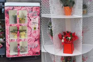 Distributeurs automatique de fleurs